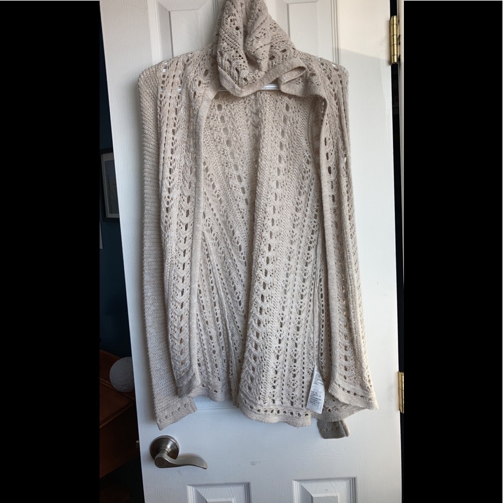 Crochet Hollister cardigan